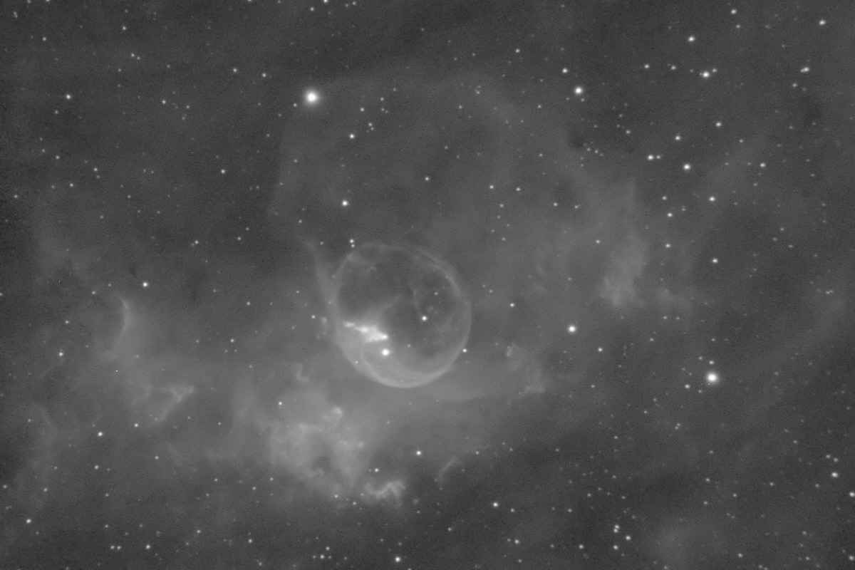 Bubble Nebula C14 H-Alpha