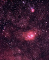 M8 and M20 In Sagitarius